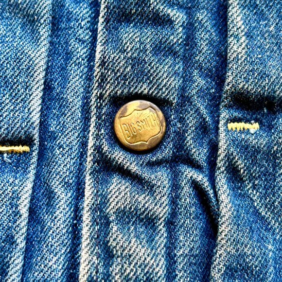Vintage 1960s Buckaroo by Big Smith Denim Jacket - Quilted Red Lining/Corduroy - Picture 5 of 11